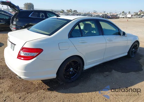 2011 Mercedes-Benz C 300 Luxury/Sport from USA, damaged, VIN WDDGF5EB6BA510876
